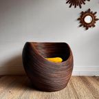 Gabriella Crespi Rotan Fauteuil Mid Century Vintage thumbnail 2