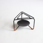 Teapot Stand In Rattan And Steel By Laurids Lonborg Denmark 1950S thumbnail 12