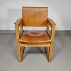 6 X Leather Dining Chair With Inflatable Seat / Leather Seat / Backrest thumbnail 8