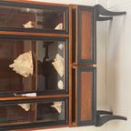 Art Deco Vitrinekast Vintage Antieke Vitrine Kast thumbnail 3