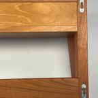 Vintage Wandplank, <<<brand>>>, Massief Teak, Denemarken 1970's thumbnail 24