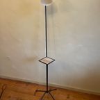 Vloerlamp Schemerlamp Staand Jaren 60 Vintage Frans thumbnail 16