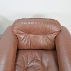 Vintage Set Of 2 De Sede Ds 101 Fauteuil Dik Bruin Leer ’70 thumbnail 21