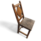 18th Century Chair Early 18th Century Farmhouse Chair With Wood Peg Construction thumbnail 2