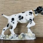 Grote Vintage Pointer Jacht Hond Keramiek thumbnail 10