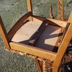 Vintage Houten Ladder Stoelen thumbnail 10