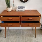 Vintage Jaren '60 Sideboard, Sidetable, Ladekast(je) thumbnail 11