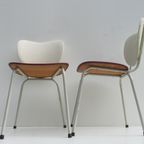 Vintage Stoelen Met Rode Skai Jaren 60, Set Van 2 thumbnail 6