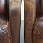 Exclusieve Set Rundleren Aviator Design Fauteuils Met Een Bijzondere Kleurstelling thumbnail 10