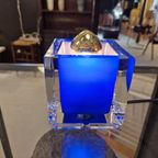 Nachtmann Leuchten Glass Cube Lamp, Blue thumbnail 9