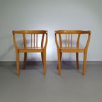 2 X Art Deco Arm Chairs In Beautiful Condition thumbnail 2