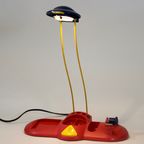 Vintage Desk Lamp / Organizer - Memphis Style thumbnail 2