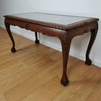 Vintage Queen Ann Chippendale Koffietafel, Salontafel 402 thumbnail 6