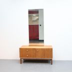 Vintage Dressoir Met Bijpassende Spiegel thumbnail 12
