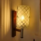 Vintage Scandinavische Wandlamp Wandlampje Lamp Glas thumbnail 18