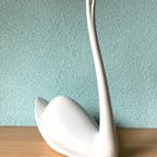Royal Dux Swan Figurine 1960S thumbnail 3