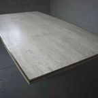 Travertine Dining Table By Jean Charles & Willy Rizzo, 1970' thumbnail 6