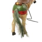 Vintage Houten Carrousel Paard Handbeschilderd Decoratief thumbnail 6