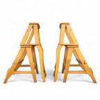 2 X Library Ladder Chair 1950s thumbnail 12