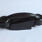 Streamline Design Bakelite Intercom Telephones By Aiea Antwerp, Belgium 1940S, Set Of 2. thumbnail 5