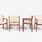 Set Of 4 Danish Design Armchairs By Christian Hvidt For Soborg Mobelfabrik thumbnail 3