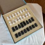 Vintage Marmeren Schaakspel Zwart/wit thumbnail 10