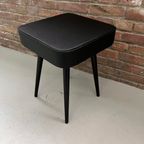 Zwarte Skai Kruk, Vintage Side Table thumbnail 7