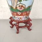 Grote Chinese Porseleinen Lampvoet thumbnail 6
