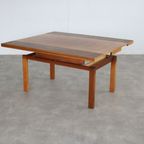 Vintage Salontafel | Eettafel | Verstelbaar | Jaren 60 thumbnail 6