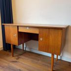 Vintage Retro Mid Century Teak Bureau thumbnail 3