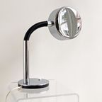 Grote Vintage Chrome Bureaulamp / Tafellamp thumbnail 2