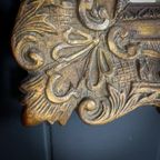 Antieke Wandspiegel – Goudkleurige Sierlijst – Circa 1900 thumbnail 9