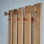 Vintage IKEA Kapstok Tilja Karin Mobring Wandkapstok Hout thumbnail 5