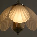 Vintage Hanglamp - Messing, Glas, Hollywood Regency, Jaren '70 | 01236 thumbnail 11