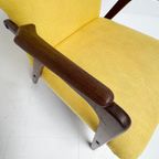 Houten Wingback Fauteuil Uit De 1960’S thumbnail 14