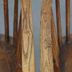Leuke En Tijdloze Set Van 4 Antieke Engelse Windsor Stickback Chairs Uit De 19e thumbnail 12