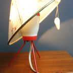 Rare Small Table Lamp Czech Design 1950S thumbnail 6