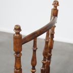 Charmante, Zeer Elegante Vintage Thonet Design Eetkamer/ Bistro Stoel thumbnail 12
