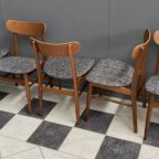 5 Teak Dining Chairs 1960S thumbnail 6