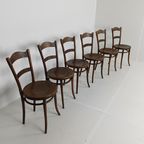 Set Van Zes Thonet-Stoelen thumbnail 11