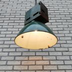 Grote Industriële Emaille Hanglamp thumbnail 4