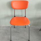 Brabantia Buisstoelen Oranje Jaren 70 thumbnail 8