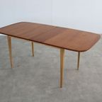 Vintage Eettafel | Tafel | Verlengbaar | Jaren 60 | Zweeds thumbnail 4