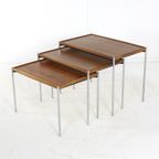 Unieke Mimiset Nesting Tables Lämmle And Co Vintage Omkeerbaar Blad thumbnail 18