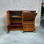 Vintage Houten Kast / Barkast / Vitrine thumbnail 17