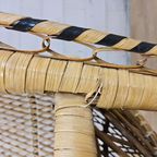 Vintage Rotan Peacock Chair Emmanuelle / Pauwen Stoel (h150cm) thumbnail 18