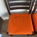 Vintage Design Eetkamerstoelen Van Arnold Merckx - Fristho Franeker thumbnail 13