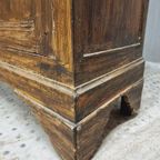 Antieke Kast Dressoir Boeren Wandkast 112X114Cm thumbnail 10