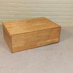 2 X Rustieke Houten Salontafel / Bijzettafel P/p/s thumbnail 2