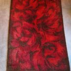 Vintage Vloerkleed Bruin Rood Jaren 70 Kleed thumbnail 3